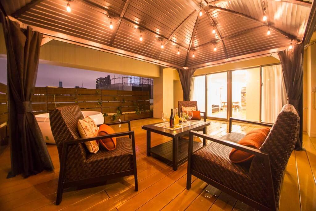 Oshiage Sky View Terrace Penthouse Apartman Tokió Kültér fotó